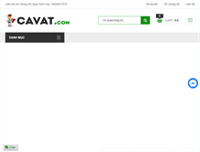 Tablet Screenshot of cavat.com